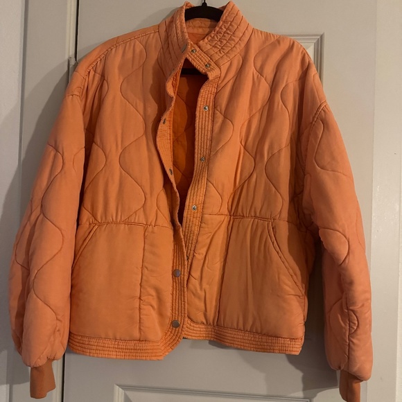 BLANKNYC Womens Luxury Clothing Tencel Drop Shoulder Quilted Jacket - Picture 4 of 6